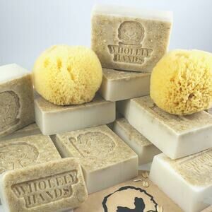 Lavender Oatmeal Soap by Wholely Hands